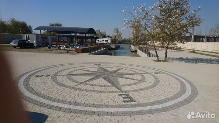 Укладка тротуарной плитки