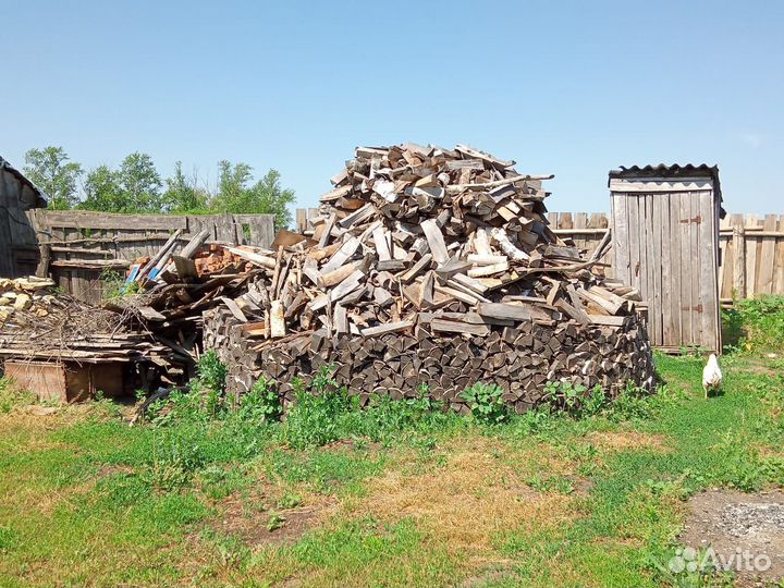 Дрова березовые колотые