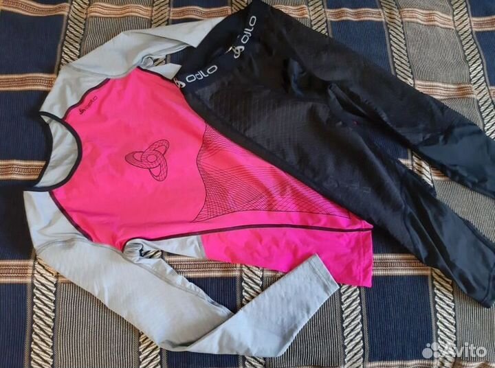Лыж.термо белье odlo разм 44-46 компрессионное