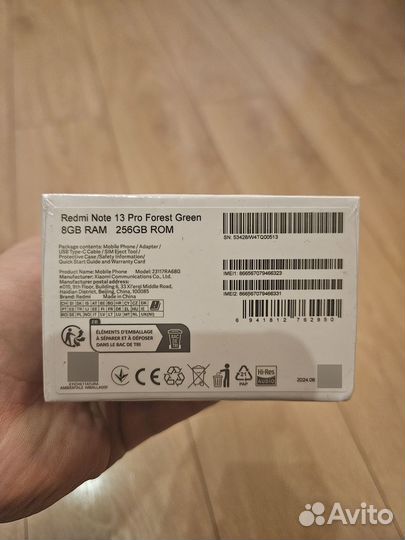 Xiaomi Redmi Note 13 Pro, 8/256 ГБ