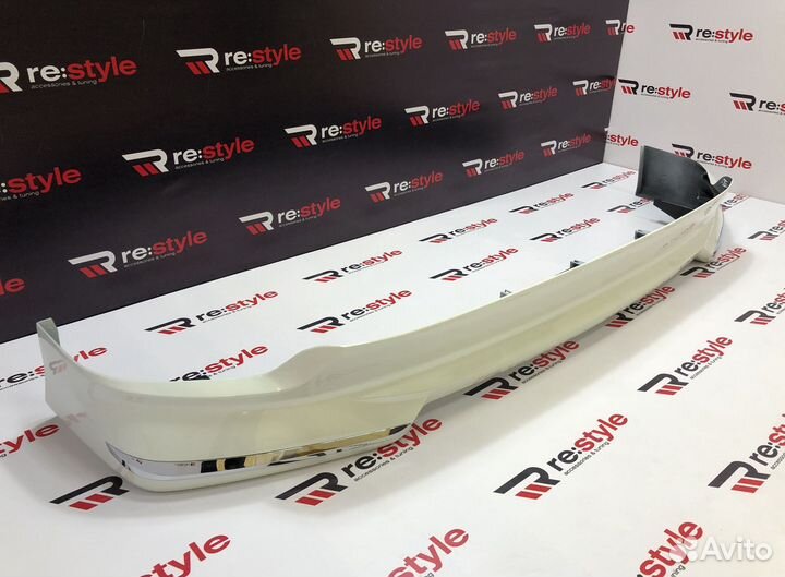 Губа передняя Toyota Land Cruiser 200 2м 12-15г