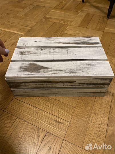 Коробка подарочная деревянная