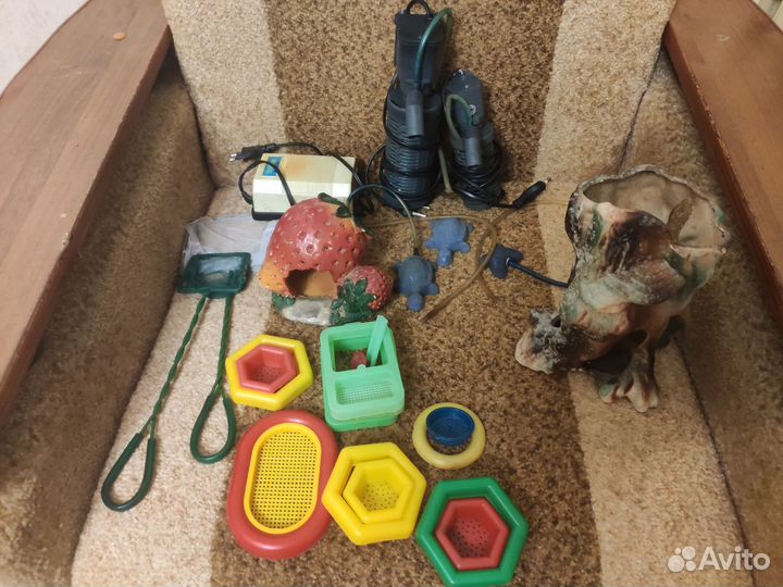 Принадлежности для рыб и грызунов