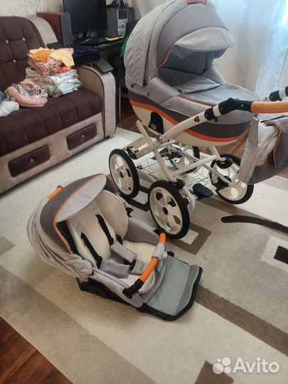Детская коляска луноход 2в1
