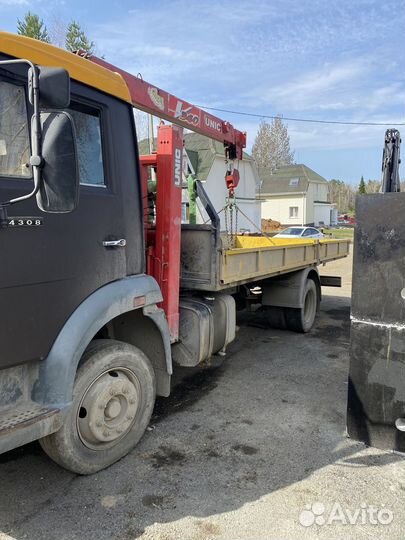 КАМАЗ 4308 с КМУ, 2010