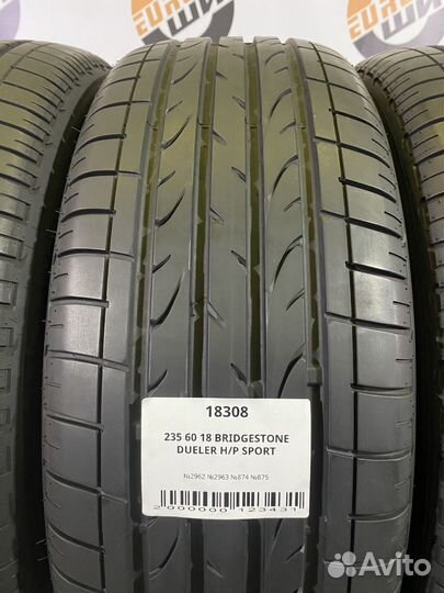 Bridgestone Dueler H/P Sport 235/60 R18