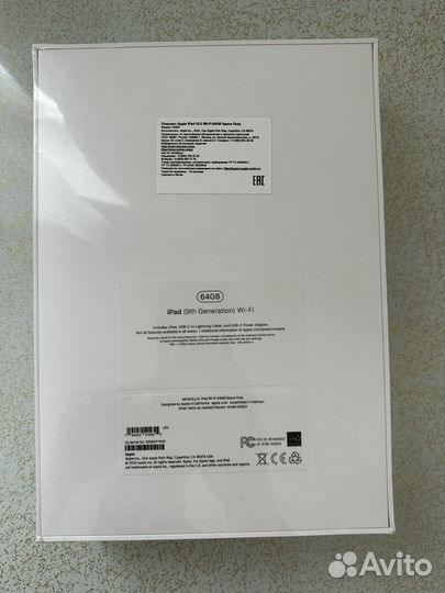 Планшет Apple iPad 2021 64 GB Wi-Fi Space Gray