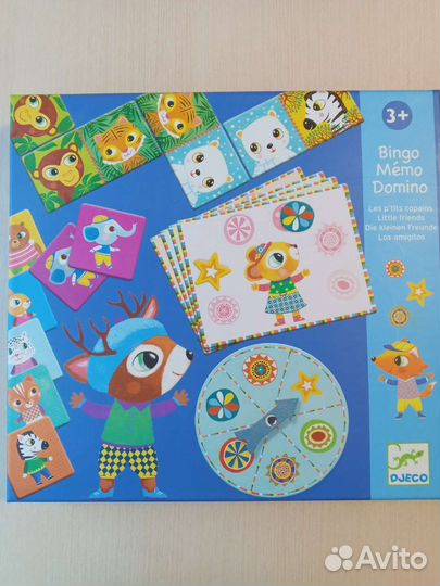 Бинго, мемо, домино djeco