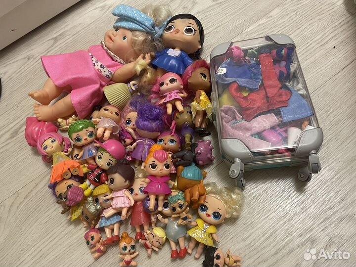 Куклы лол и не только пакетом