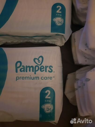 Подгузники 2 Pampers