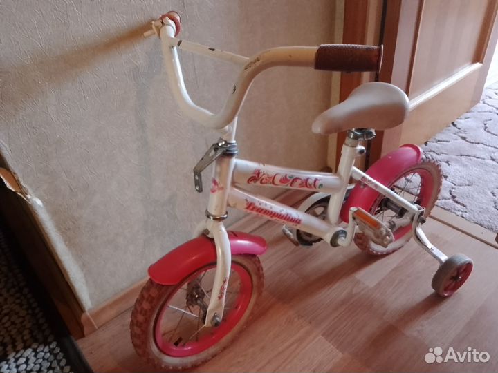 Детский трехколесный велосипед бу