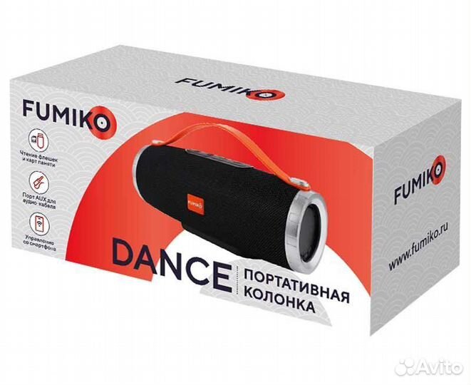 Портативная колонка fumiko dance black