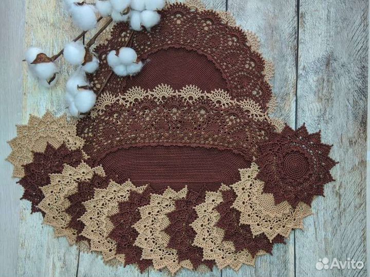 Салфетки рельефные для украшения стола