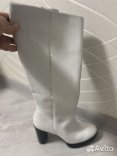 Сапоги ecco 39 кожа