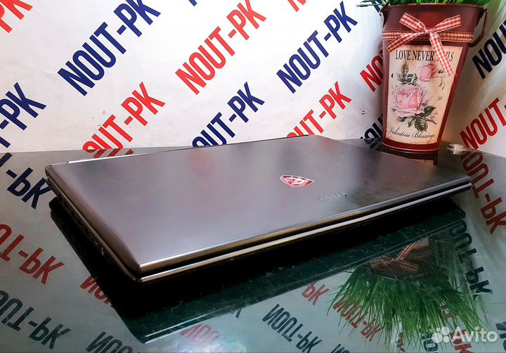 Игровой ноутбук MSI core i5/GTX1050Ti/ A989