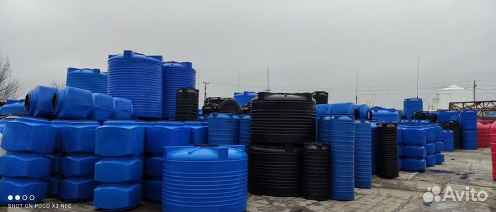 Емкость пластиковая до 10000л