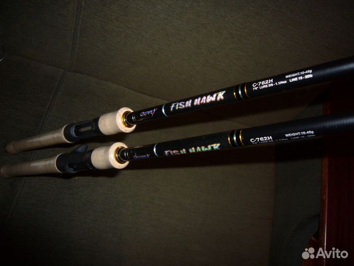 Кастинг Osprey fish hawk C-762H 10-45 C-762MH 7-30