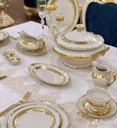 Чайно столовый сервиз на 6 персон