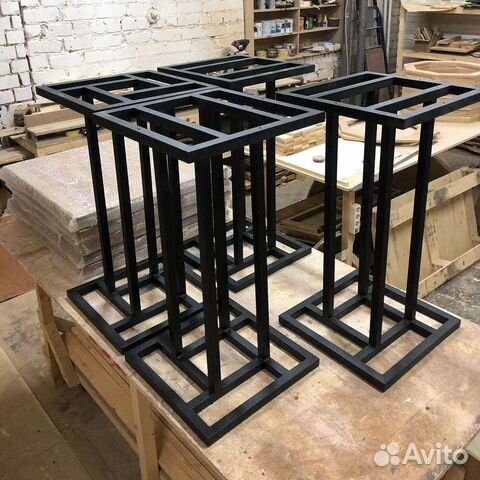 Подстолье из металла лофт