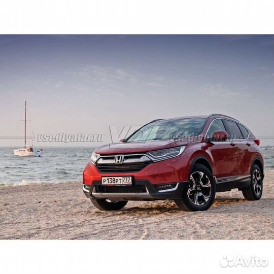 Плёнка для оклейки фар на автомобиле Honda CR-V (2