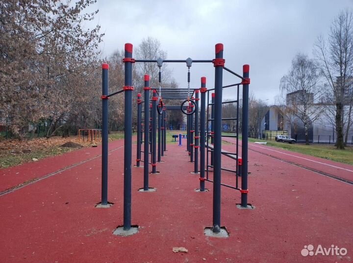 Тренажер, Скамья трехуровневая