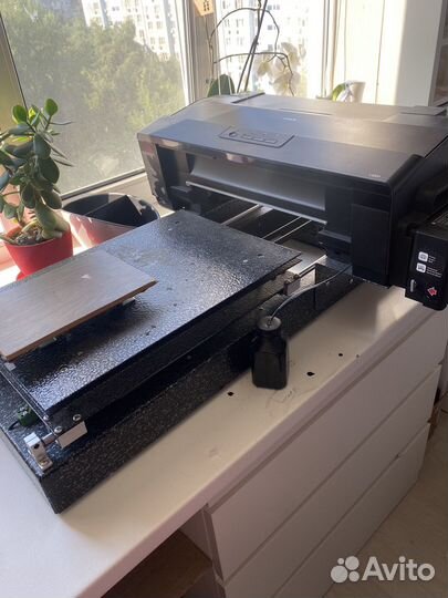 Текстильный принтер по ткани