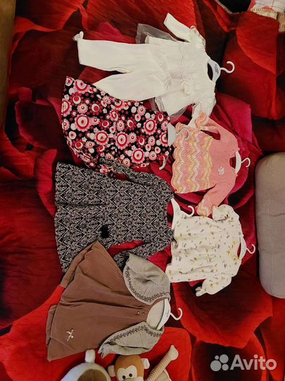 Вещи пакетом на девочку