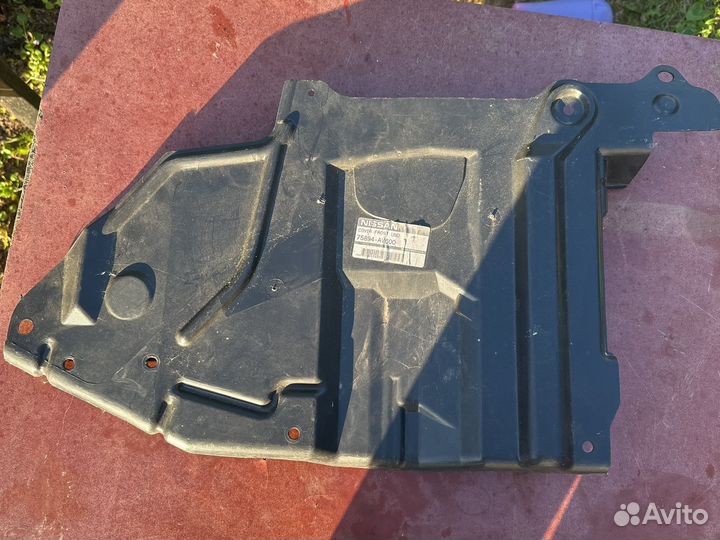 Защита двигателя Nissan Primera P12 левая