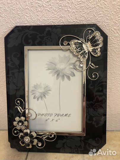 Фоторамка декоративная с украшением