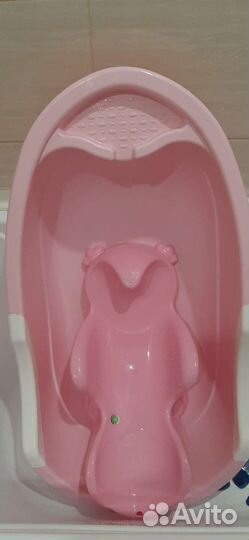 Ванночка для купания с горкой
