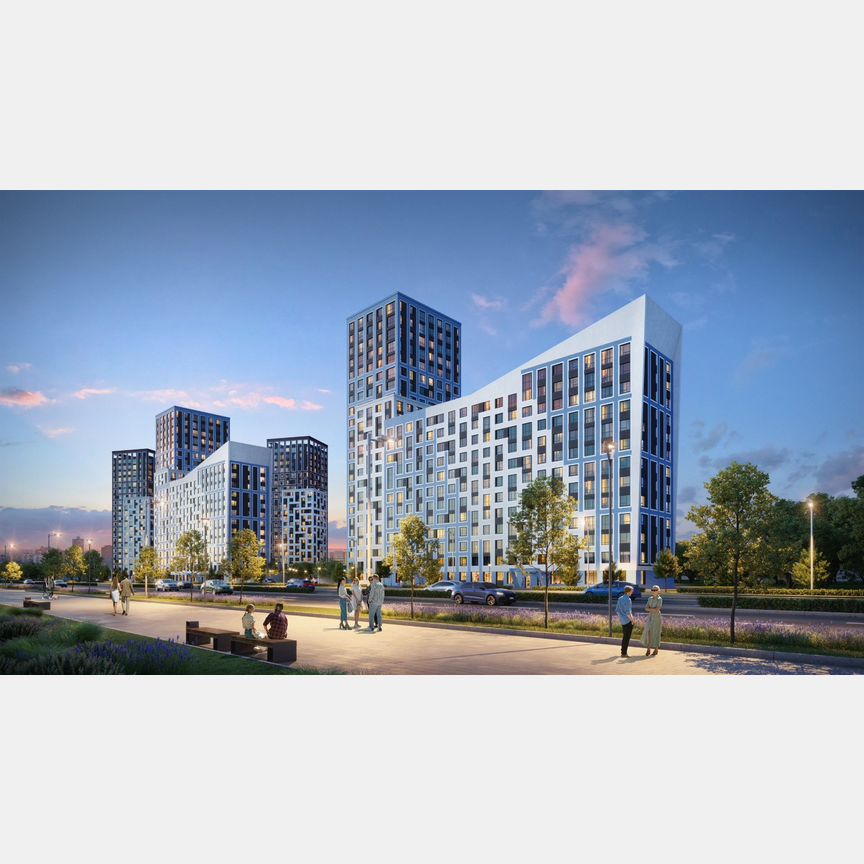 3-к. квартира, 67,8 м², 15/22 эт.
