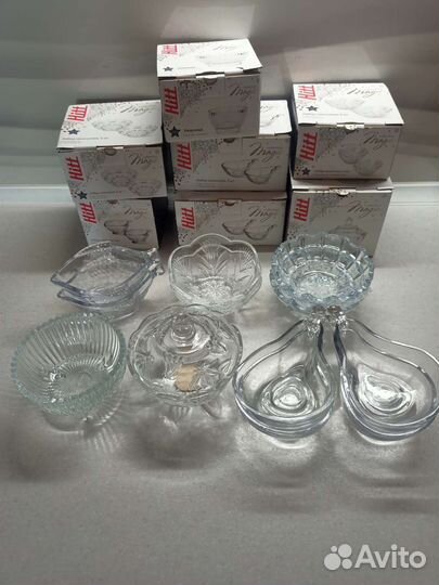 Салатники, икорницы, сахарница