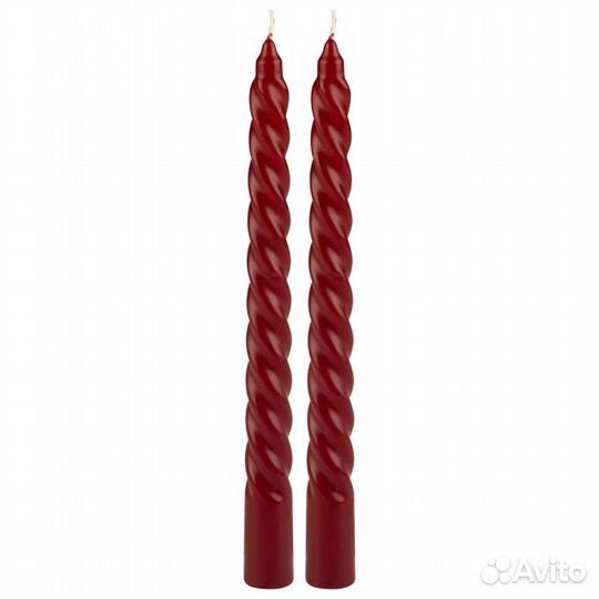 Набор свечей волшебная страна Витые 2шт 25х2,2см б