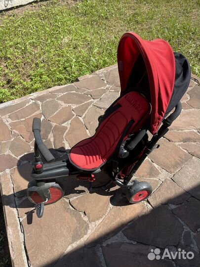 Детский велосипед с ручкой