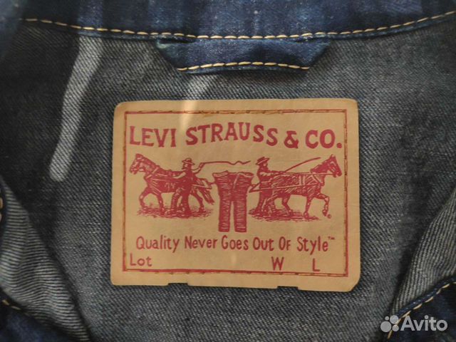 Джинсовая куртка мужская levis Оригинал