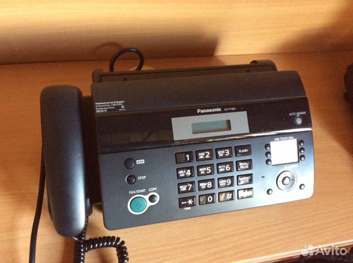 Факс копир panasonic KX-FT982RU-B