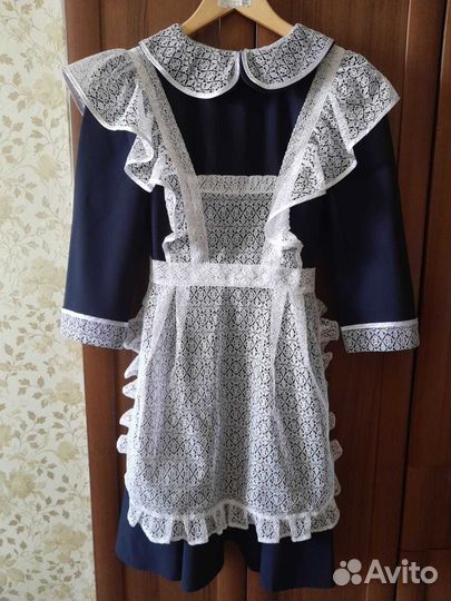 Школьный фартук и платье