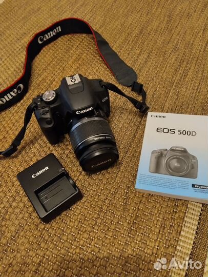 Зеркальный фотоаппарат canon 500d