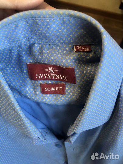 Рубашка короткий рукав 146