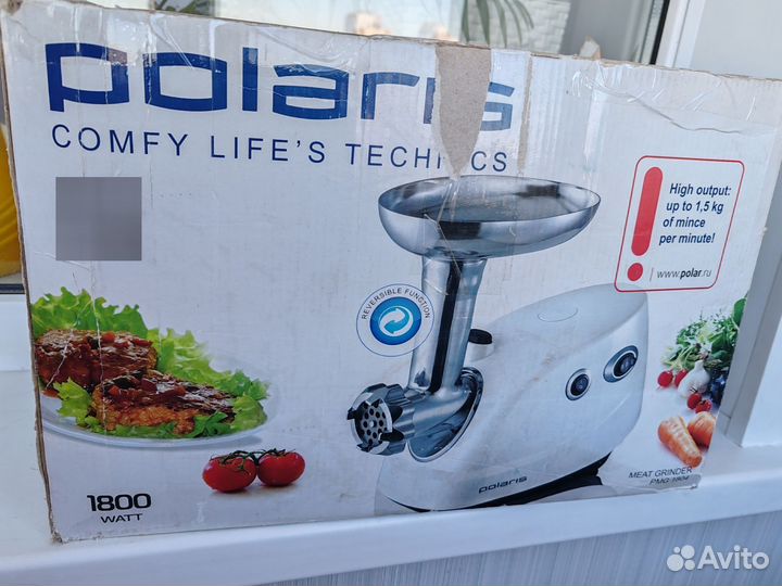 Мясорубка электрическая polaris