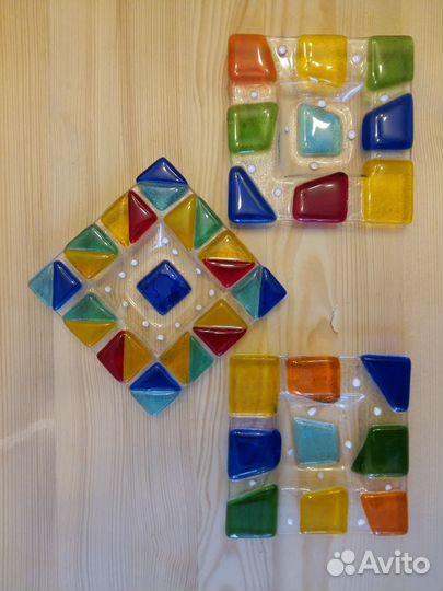 Брошки: Бабочка. Цветы. Муранское стекло. Италия