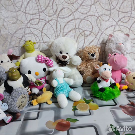 Мягкие игрушки пакетом