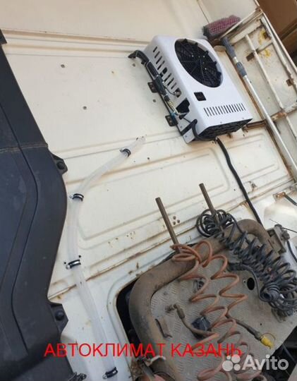 Автокондиционер на тягач DAF сплит-система