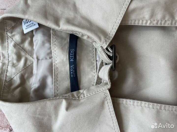 Плащ осенний для девочки Zara kids