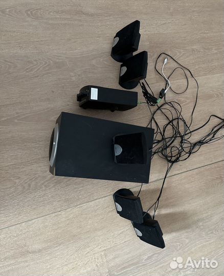 Колонки trust 4500P 5.1 HTS