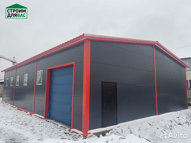 Быстровозводимые ангары из сэндвич панелей