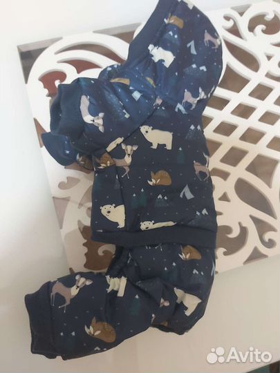 Зимний комбинезон для маленькой собачки