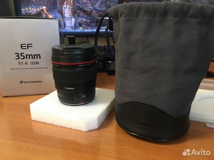 Объектив Canon EF 35mm F1.4L USM Новый
