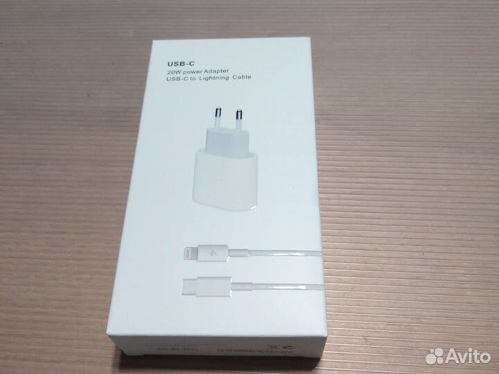 Зарядка type c lighting 1 метр 20w