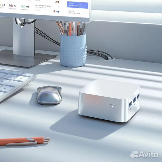 Неттоп мини пк Intel Celeron Quad Core N100/8/256